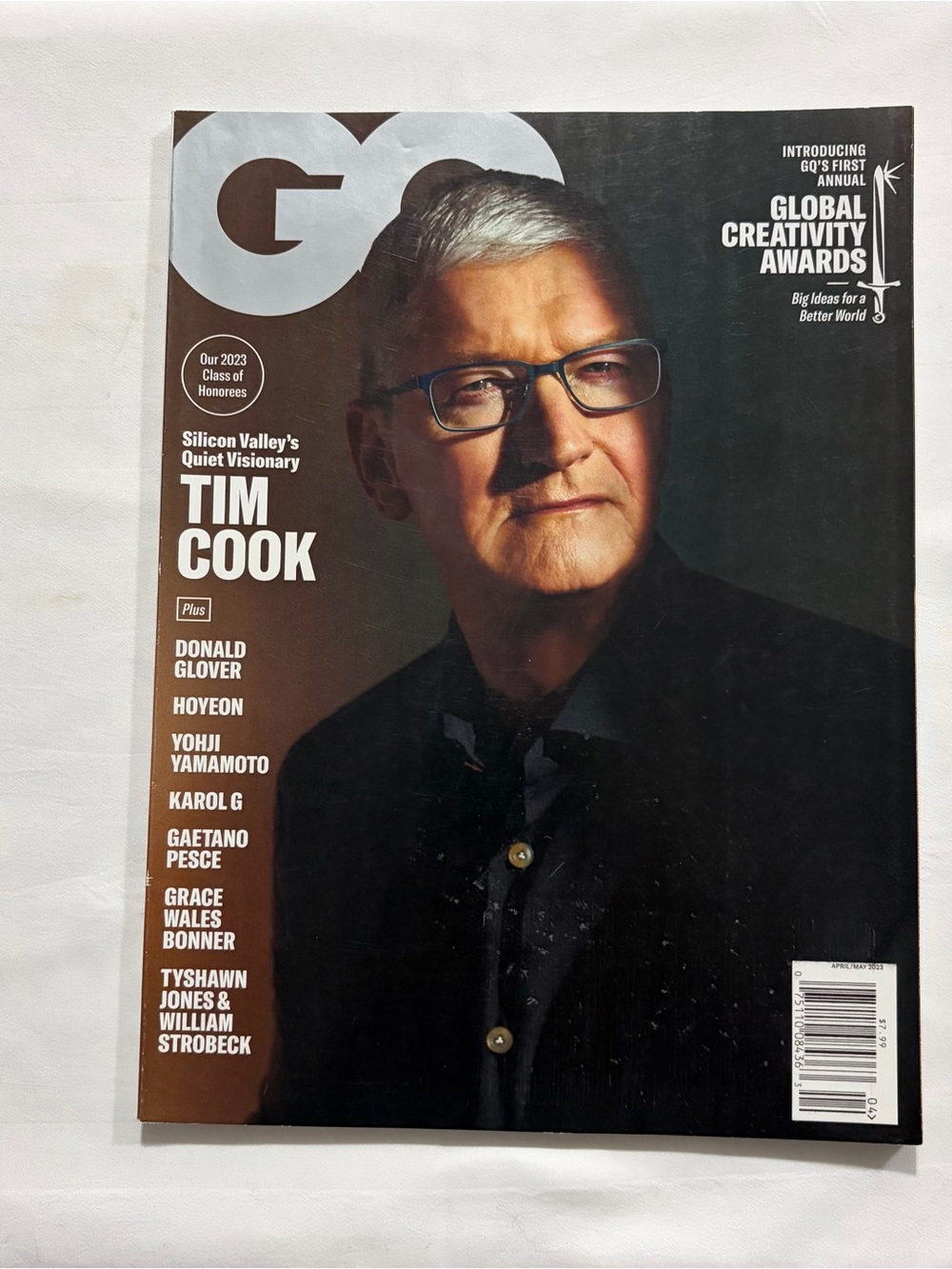GQ Tim Cook “Silicon Valley’s Quiet Visionary” Issue April/May 2023 Magazine